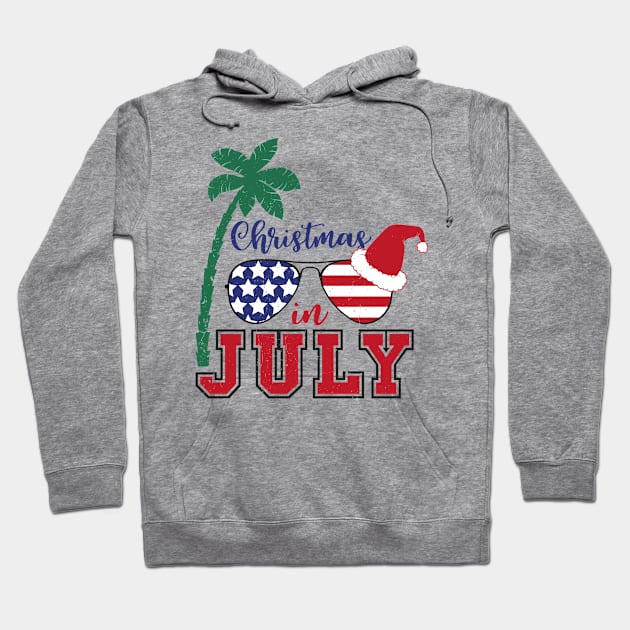 Christmas In July Summer Hoodie by KRMOSH